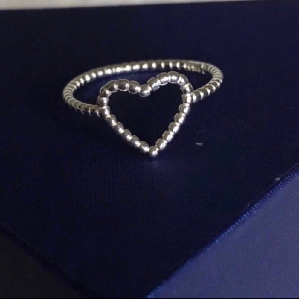 Silver Heart ring